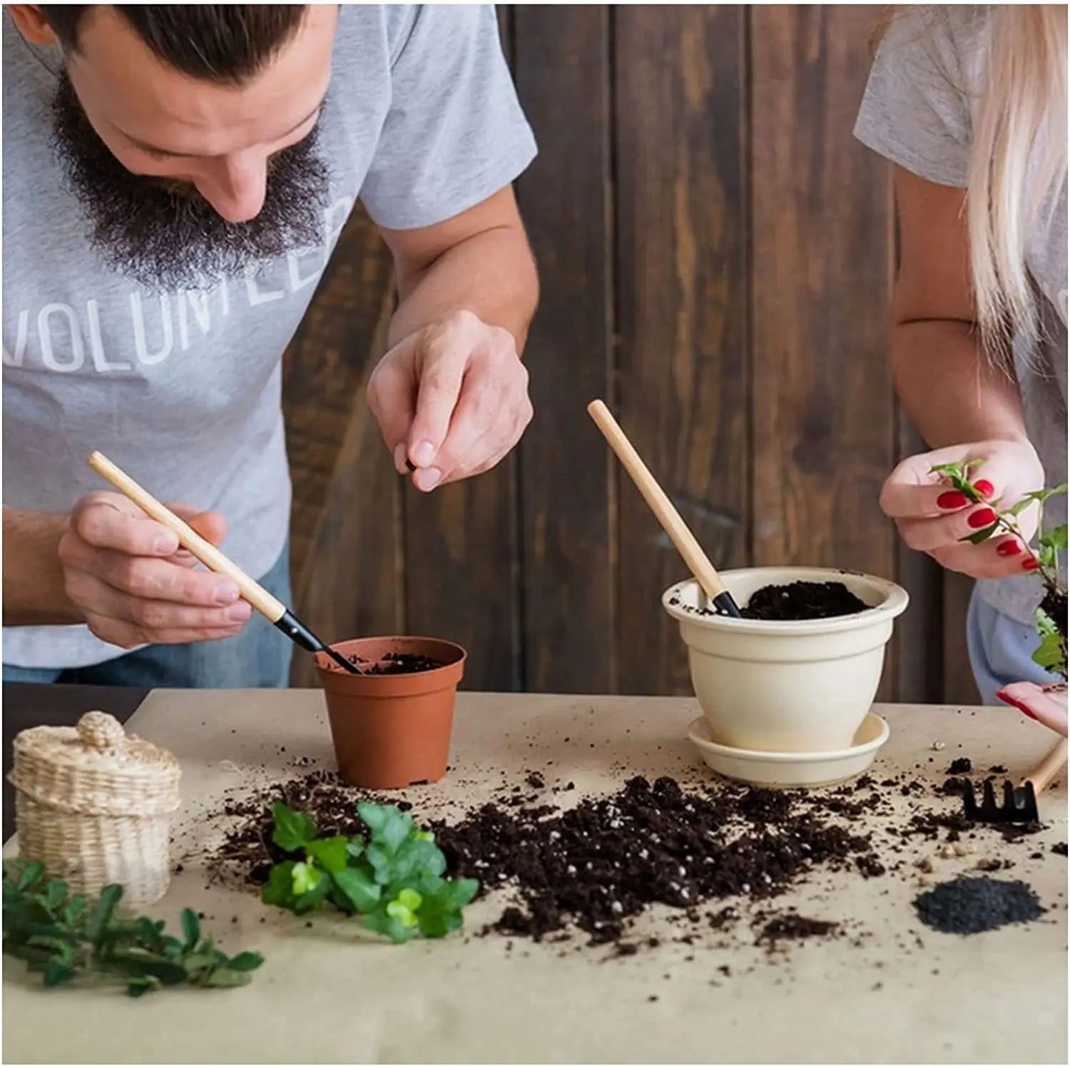 Zestaw 3 narzędzi ogrodowych