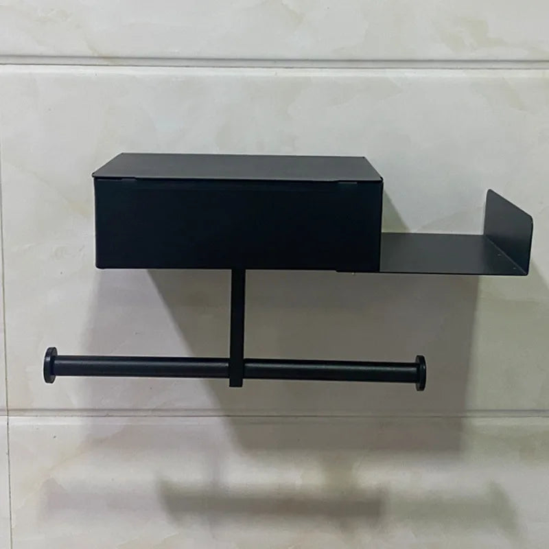 Praktyczny uchwyt na papier toaletowy ze stali nierdzewnej